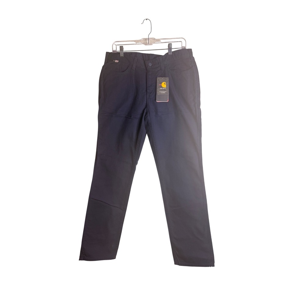 Carhartt Women FR Pants 12 Regular Navy 102689 Flame Resistant Workwear Gorpcore